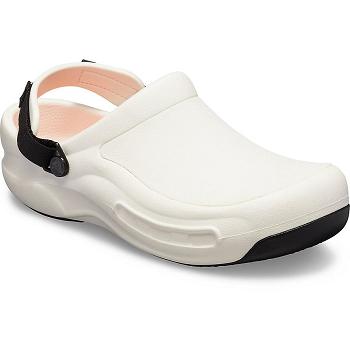 Crocs Bistro Pro LiteRide Clog Biele - Damske Dreváky